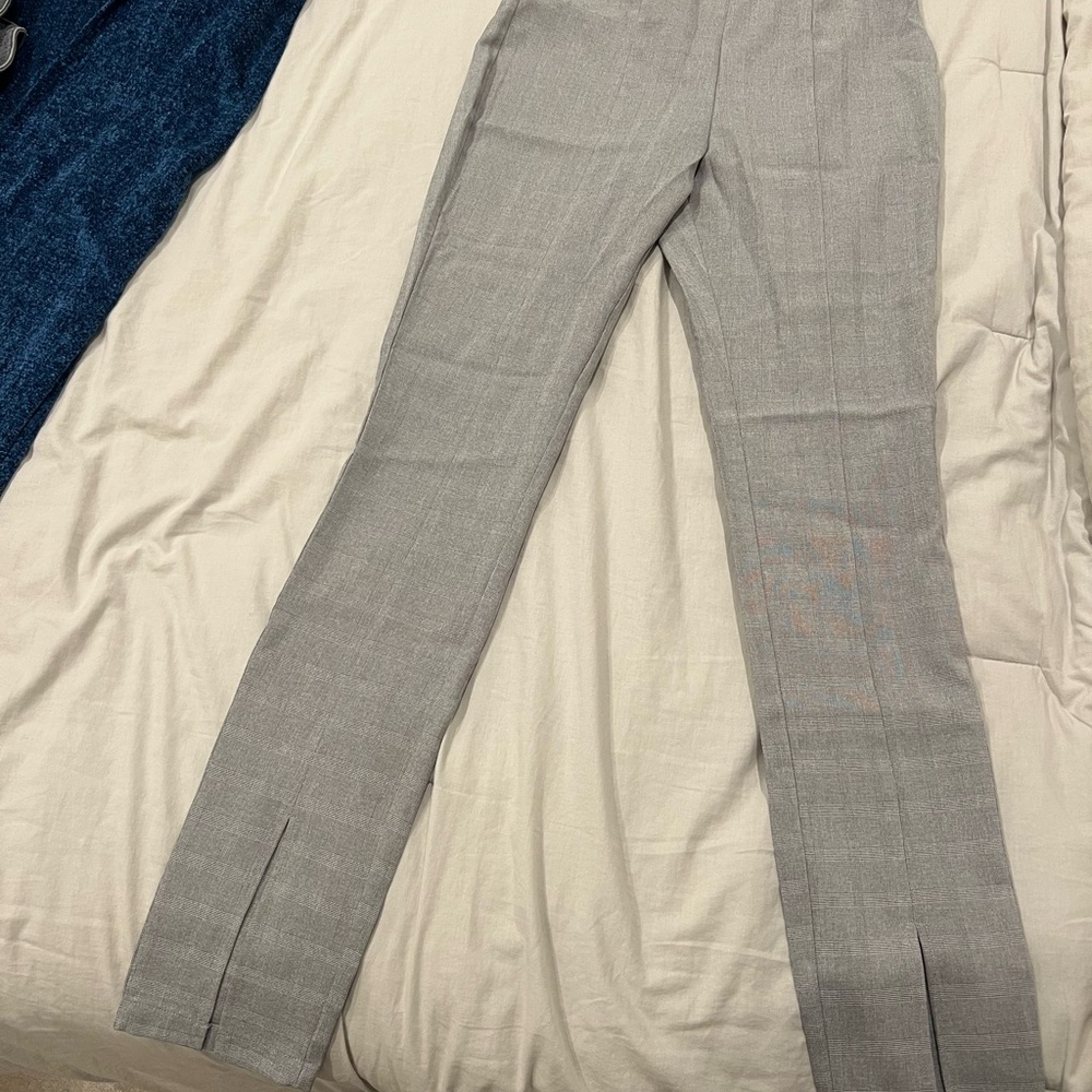 Gray Tailored Revolve Pants